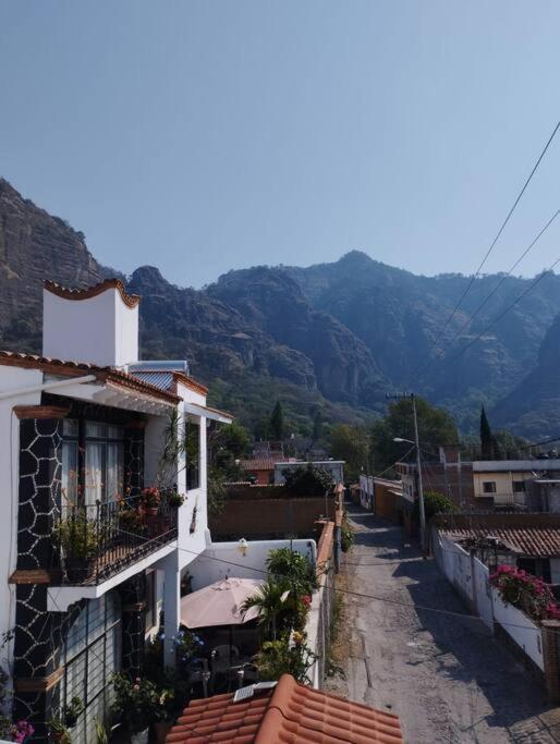 Linda Casa En Tepoztlan Centro 1 Vila Exterior foto